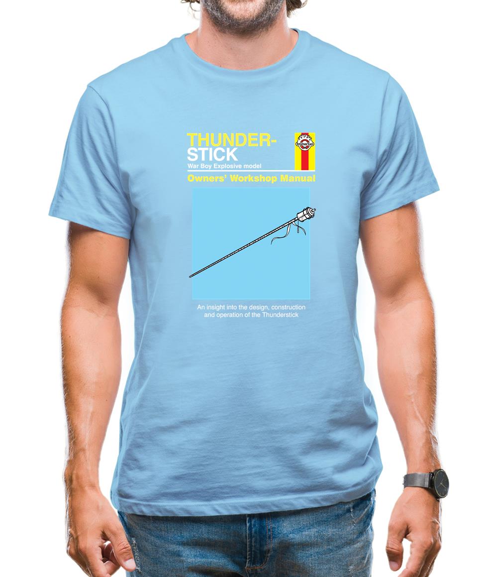 Thunder-Stick Mens T-Shirt