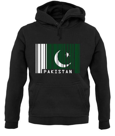Pakistan Barcode Style Flag unisex hoodie