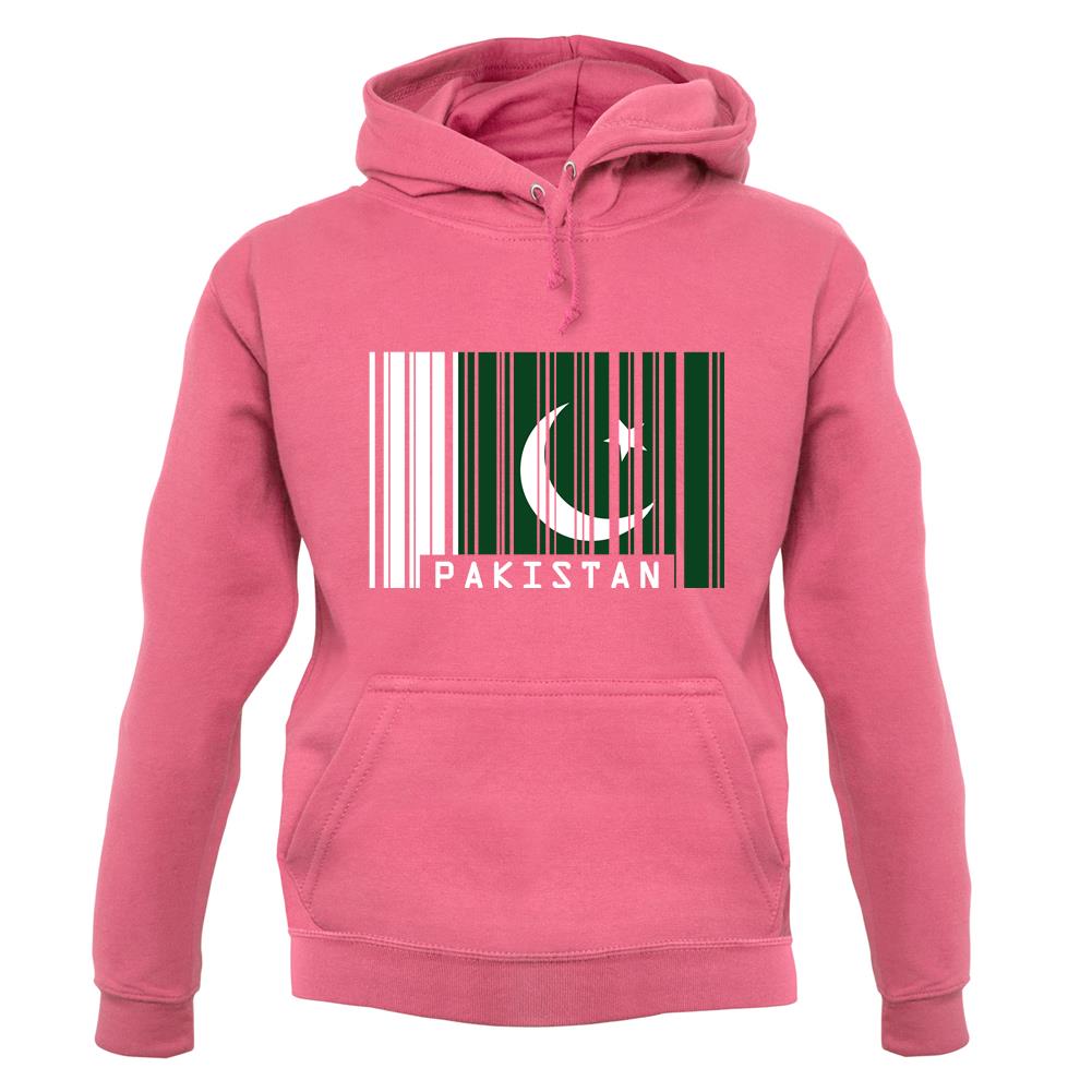 Pakistan Barcode Style Flag unisex hoodie