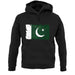 Pakistan Grunge Style Flag unisex hoodie