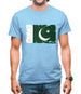 Pakistan Grunge Style Flag Mens T-Shirt