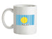 Palau Barcode Style Flag Ceramic Mug