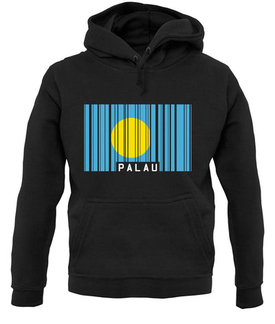 Palau Barcode Style Flag unisex hoodie