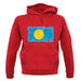Palau Grunge Style Flag unisex hoodie