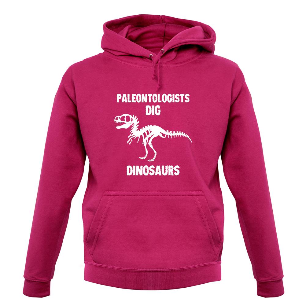 Paleontologists Dig Dinosaurs unisex hoodie