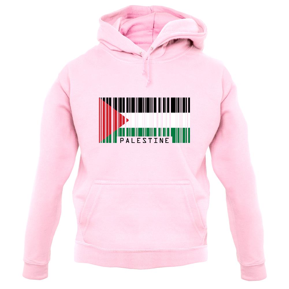 Palestine Barcode Style Flag unisex hoodie