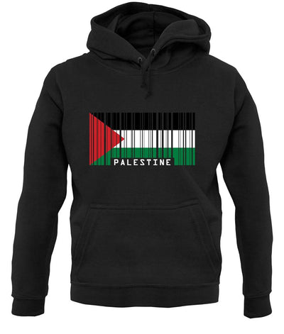 Palestine Barcode Style Flag unisex hoodie