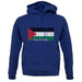 Palestine Barcode Style Flag unisex hoodie