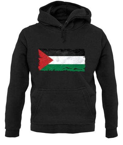Palestine Grunge Style Flag unisex hoodie