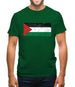 Palestine Grunge Style Flag Mens T-Shirt