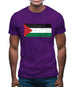 Palestine Grunge Style Flag Mens T-Shirt