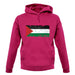 Palestine Grunge Style Flag unisex hoodie