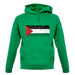 Palestine Grunge Style Flag unisex hoodie