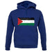 Palestine Grunge Style Flag unisex hoodie