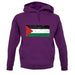 Palestine Grunge Style Flag unisex hoodie