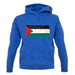 Palestine Grunge Style Flag unisex hoodie