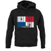 Panama Barcode Style Flag unisex hoodie