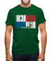 Panama Barcode Style Flag Mens T-Shirt
