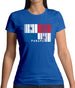 Panama Barcode Style Flag Womens T-Shirt
