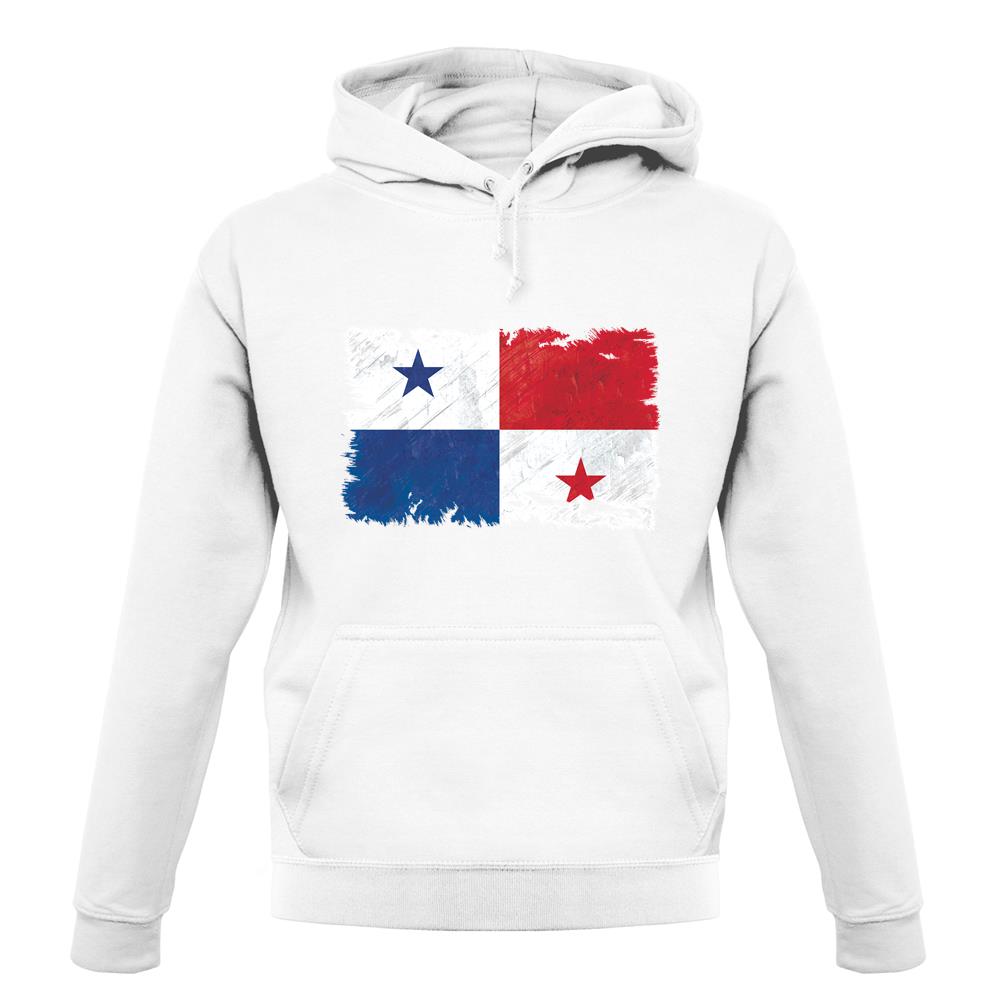Panama Grunge Style Flag unisex hoodie
