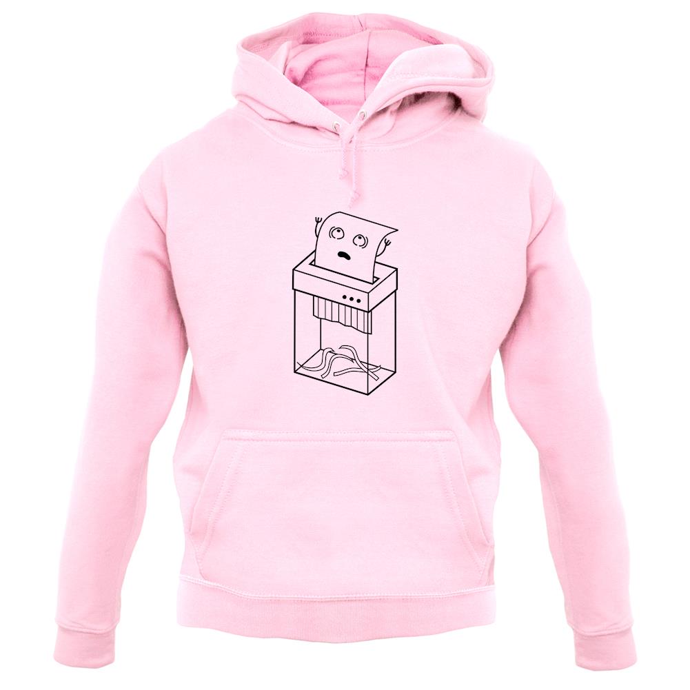 Paper Shredder unisex hoodie