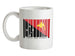 Papua New Guinea Barcode Style Flag Ceramic Mug