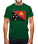 Papua New Guinea Grunge Style Flag Mens T-Shirt