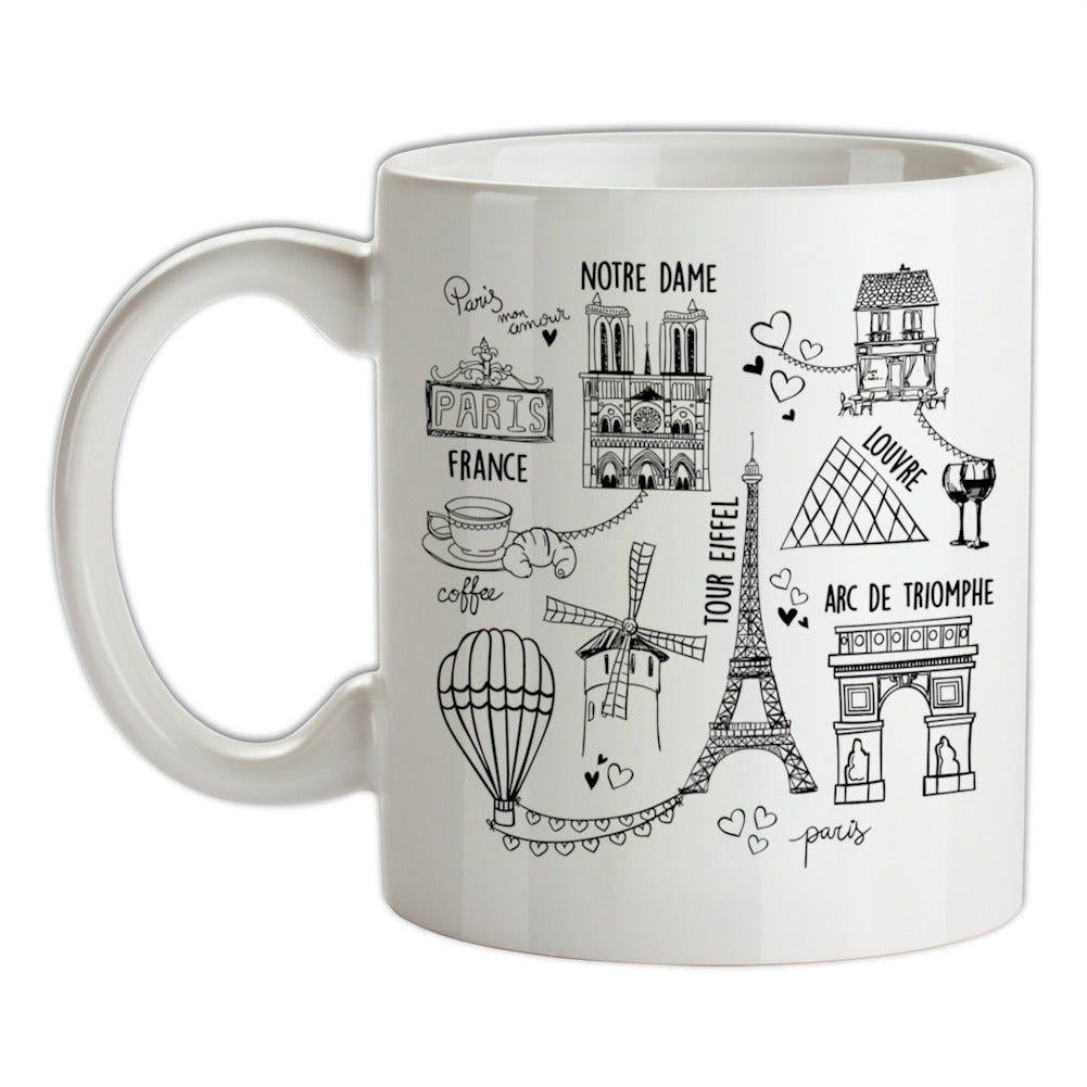 City Of Paris Ceramic Mug