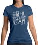 City Of Paris Womens T-Shirt