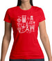City Of Paris Womens T-Shirt
