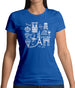 City Of Paris Womens T-Shirt