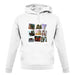 Paris Photo Collage unisex hoodie