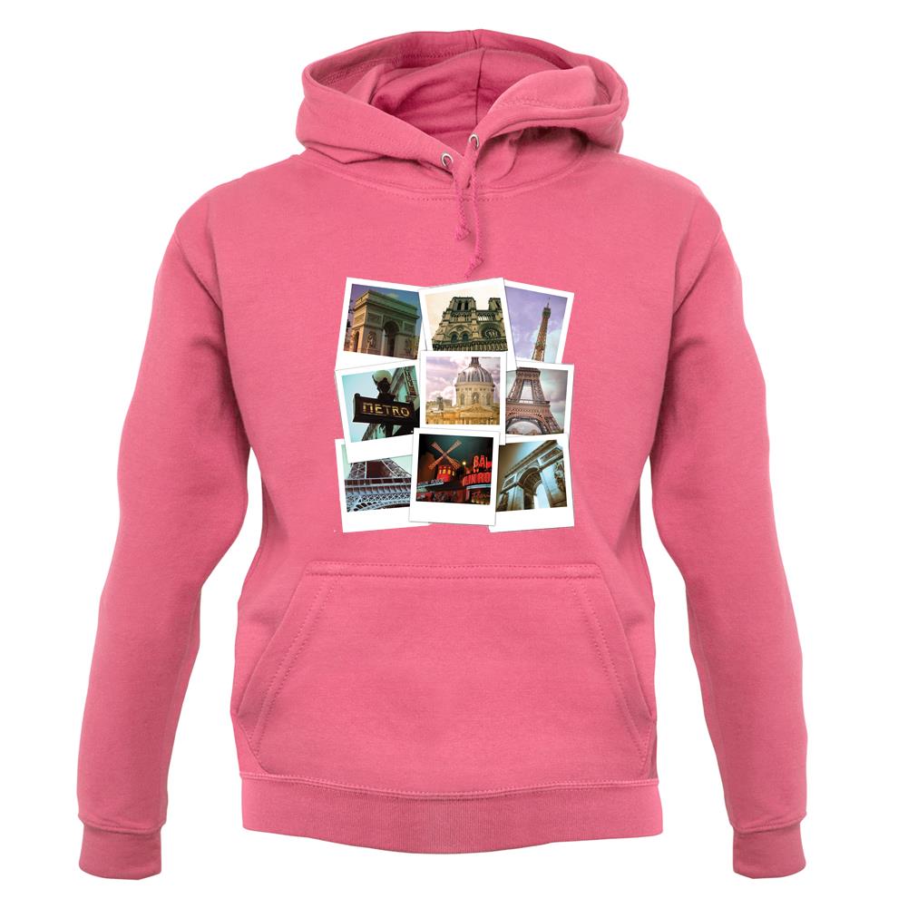Paris Photo Collage unisex hoodie