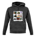 Paris Photo Collage unisex hoodie