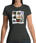Paris Photo Collage Womens T-Shirt