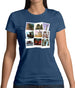Paris Photo Collage Womens T-Shirt