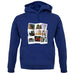 Paris Photo Collage unisex hoodie