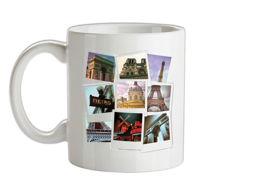 Paris Photo Collage Ceramic Mug