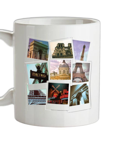 Paris Photo Collage Ceramic Mug