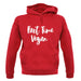 Part Time Vegan unisex hoodie