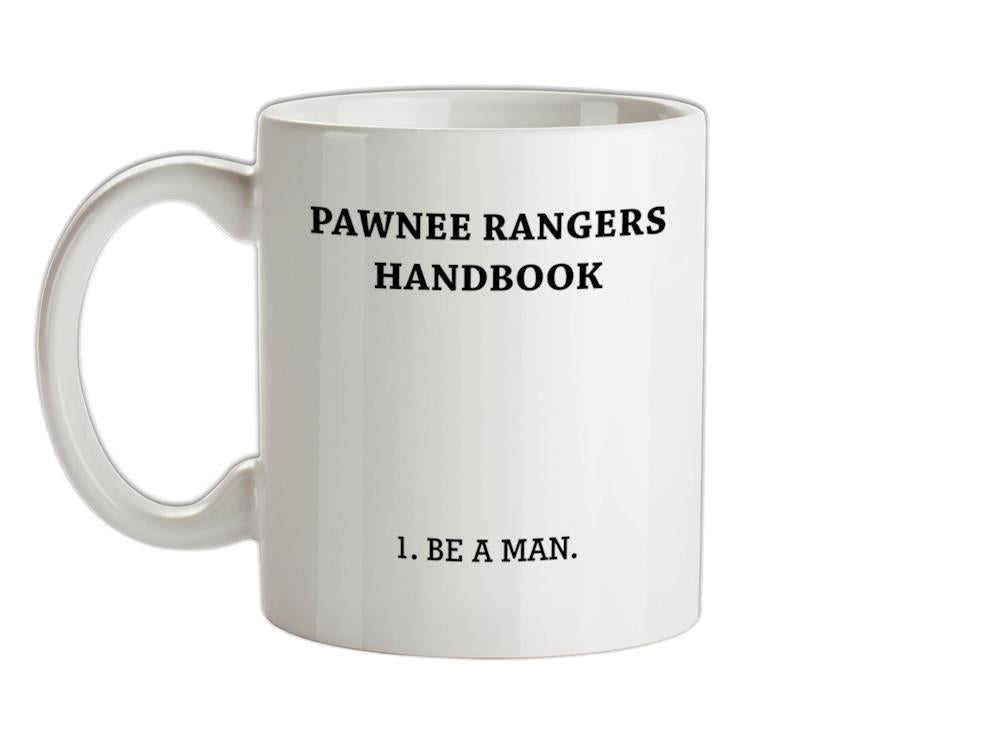 Pawnee Rangers Handbook Ceramic Mug
