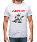 Paws Up Mens T-Shirt