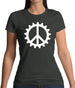 Peace Cog Womens T-Shirt