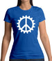 Peace Cog Womens T-Shirt