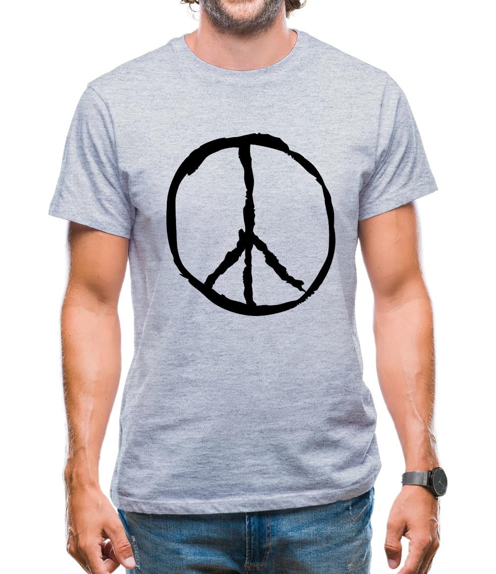 Peace Sign Mens T-Shirt