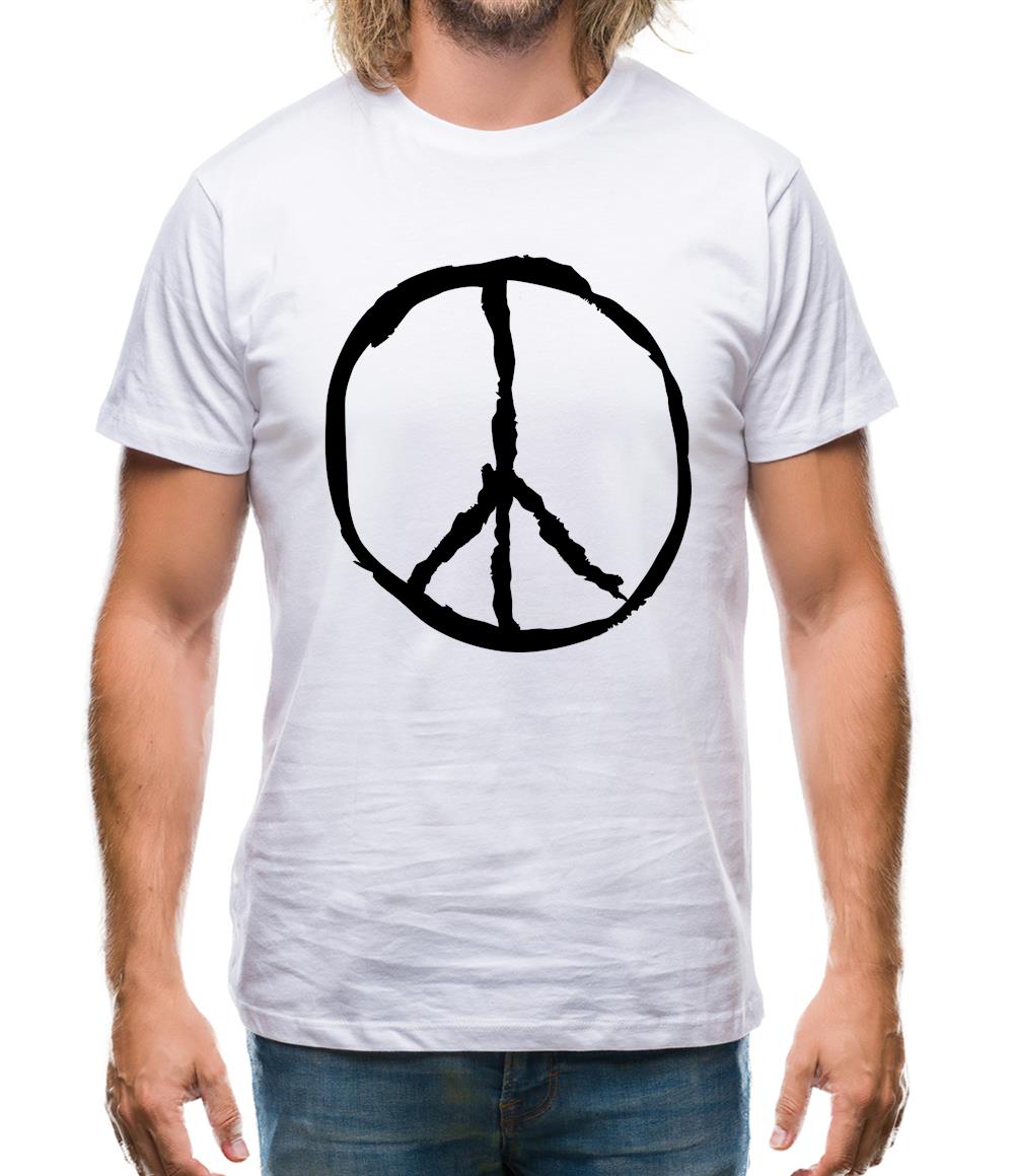 Peace Sign Mens T-Shirt