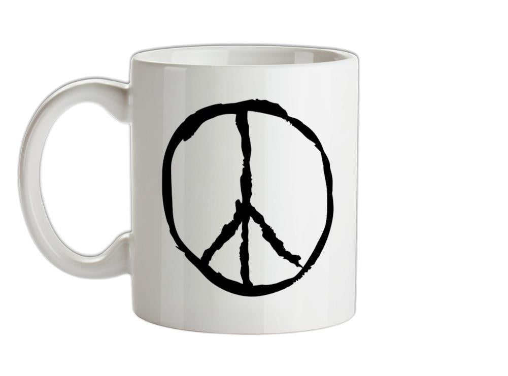 Peace Sign Ceramic Mug