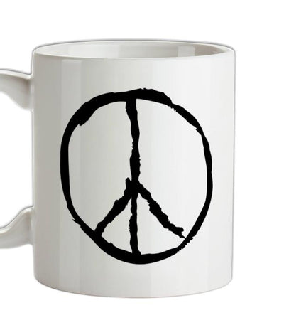 Peace Sign Ceramic Mug