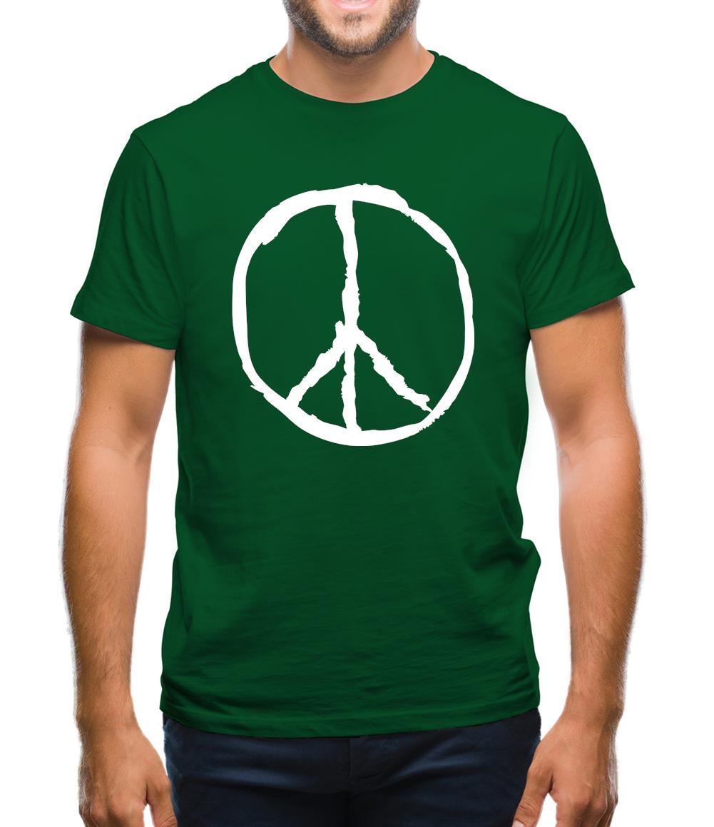 Peace Sign Mens T-Shirt