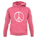 Peace Sign unisex hoodie